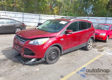 2014 Ford Escape Titanium из США, поврежденный, VIN 1FMCU9J99EUD62598